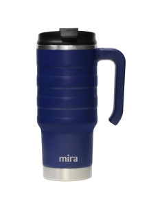Taza de Viaje Aislada MIRA 24 oz Acero Inoxidable Marino