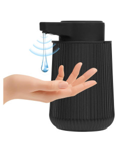 Dispensador Automático de Jabón RPMTUK 260ml Sin Contacto Negro