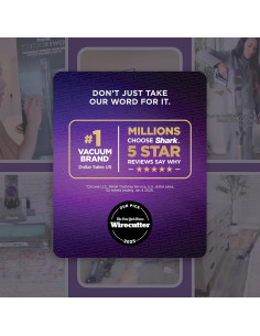 Aspiradora de Mano Inalámbrica Shark PowerDetect HEPA 70 min 2