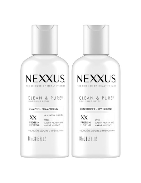 Set de Champú y Acondicionador Nexxus Limpio y Puro 85 ml