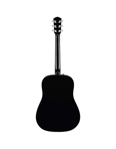 Guitarra Acústica Dreadnought Fender CD-60S Negra con Accesorios