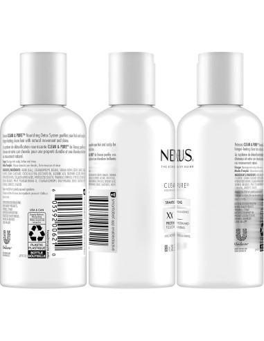 Set de Champú y Acondicionador Nexxus Limpio y Puro 85 ml