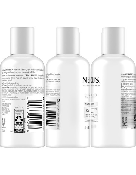 Set de Champú y Acondicionador Nexxus Limpio y Puro 85 ml