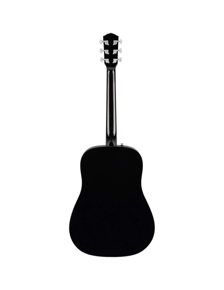 Guitarra Acústica Dreadnought Fender CD-60S Negra con Accesorios
