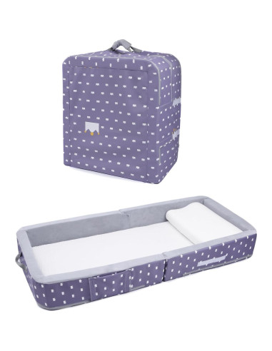 Cama de viaje plegable para niños Mooedcoe - Corona 137x50 cm