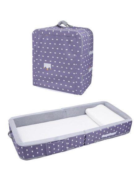 Cama de viaje plegable para niños Mooedcoe - Corona 137x50 cm