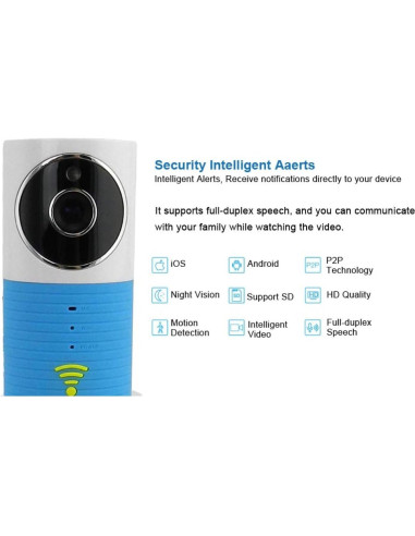 Cámara de Seguridad IP WiFi JTD con Visión Nocturna 720p