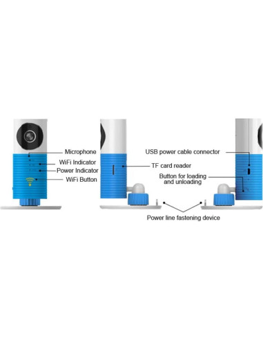 Cámara de Seguridad IP WiFi JTD con Visión Nocturna 720p