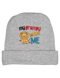 Gorro de Bebé León Inktastic para Nieto - Algodón Suave