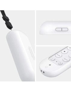 Funda de Silicona Spigen para Chromecast con Control Remoto - Blanca 2