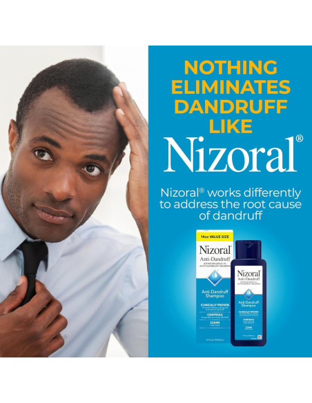 Champú Anticaspa Nizoral 414 ml con 1% Ketoconazol