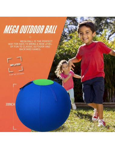 Pelota Gigante de Dodgeball FIQAPJ 76 cm Doble Capa