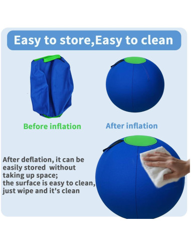 Pelota Gigante de Dodgeball FIQAPJ 76 cm Doble Capa