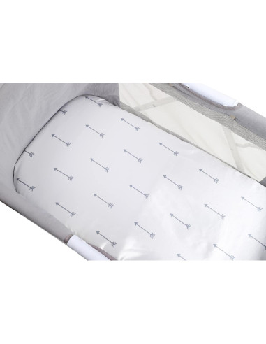 Juego de Sábanas para Cuna 2 Piezas Tcmyyund Satinado 43x81 cm