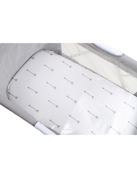 Juego de Sábanas para Cuna 2 Piezas Tcmyyund Satinado 43x81 cm