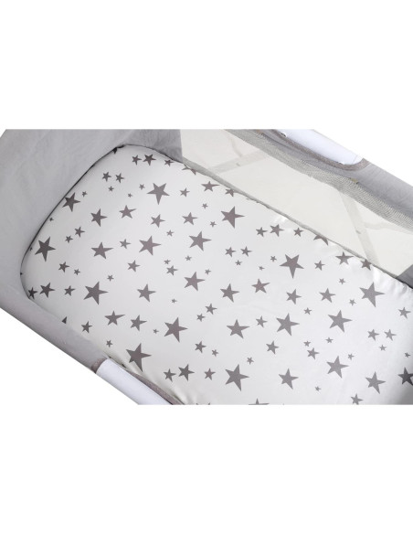 Juego de Sábanas para Cuna 2 Piezas Tcmyyund Satinado 43x81 cm