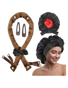 Rizador de Cabello Sin Calor SENGTERM con Bonete de Satén