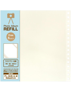 Álbum de 17 Anillas Nakabayashi L-DHR-5-W Blanco 2