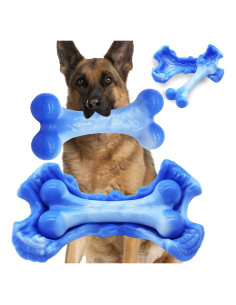 Juguete para perros resistente Magicorange hueso nylon 19cm azul