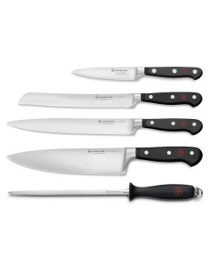 Set de Cocina Wüsthof Classic 5 Piezas Acero Inoxidable