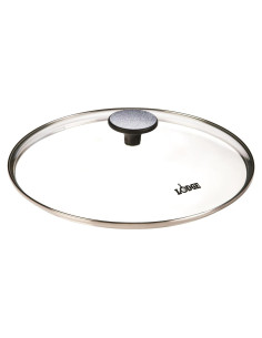Tapa de vidrio templado Lodge GC10, 26 cm, apta lavavajillas