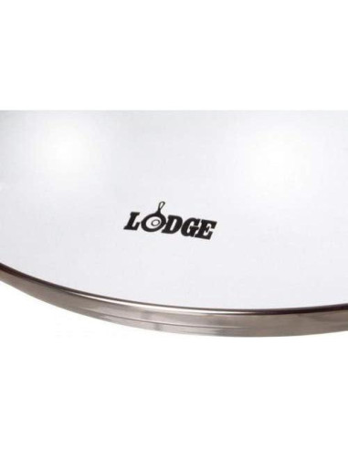 Tapa de vidrio templado Lodge GC10, 26 cm, apta lavavajillas