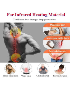 Chaleco Térmico USB Hoson Unisex Mediano 9 Zonas Calentado 2