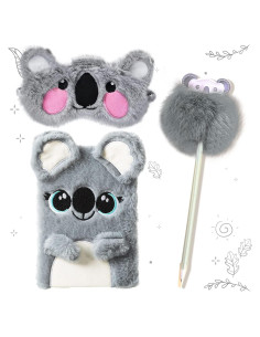 Set de Oficina Koala Buen Rato: Bolígrafos, Diario y Más