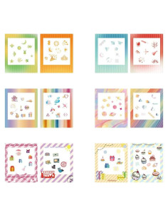 NONS Stickers de Bordes para Fotos Fujifilm Instax Square - 36 Pcs