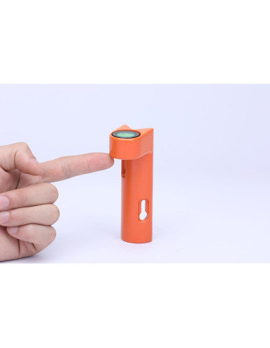 Nivel de Varilla Ajustable GEOLENI 0.15 kg Aluminio Naranja