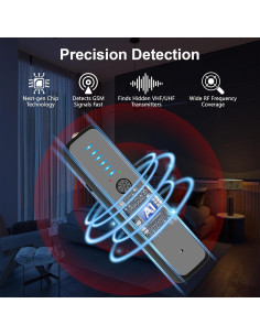 Detector de Cámaras Ocultas BEE&FLOWER S600 Portátil RF 2