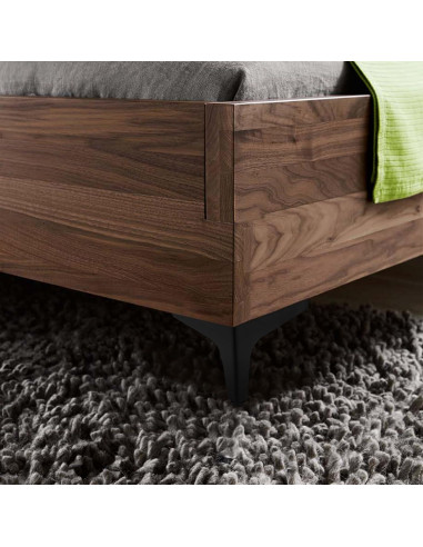 Patas Ajustables de Muebles Antrader 11.5 cm Metal Negro Mate