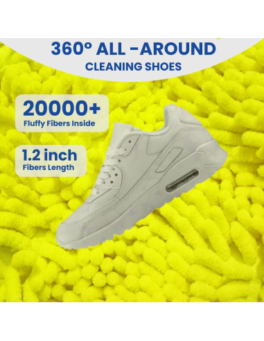 Bolsa de Lavado de Zapatos Genérico Amarillo 39x19 cm