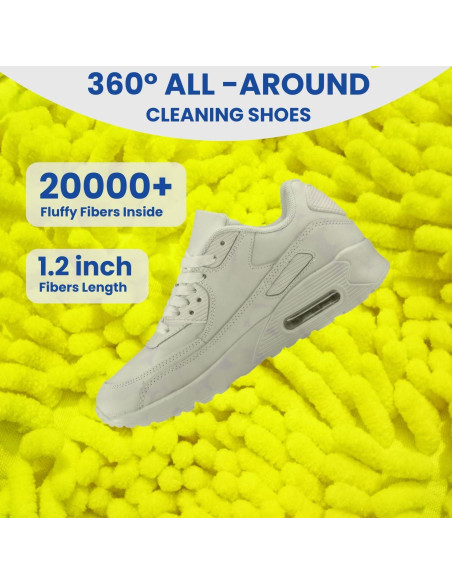 Bolsa de Lavado de Zapatos Genérico Amarillo 39x19 cm