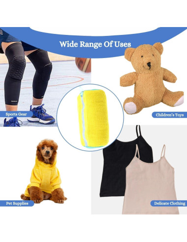 Bolsa de Lavado de Zapatos Genérico Amarillo 39x19 cm