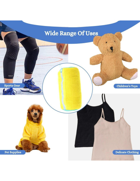 Bolsa de Lavado de Zapatos Genérico Amarillo 39x19 cm