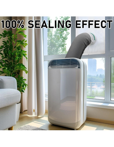 Kit de Ventilación para Ventana Sliner - Aislante para Manguera 149.86x53.34cm