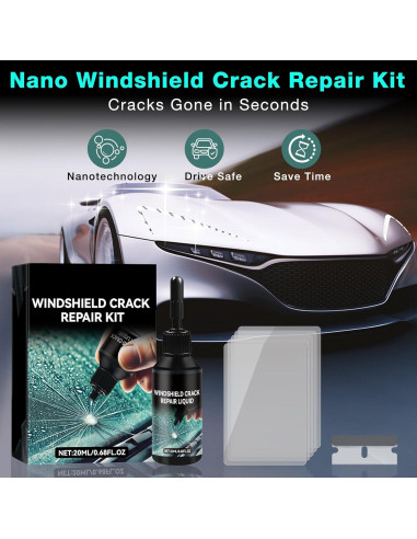 Kit de Reparación de Parabrisas Genérico 2025 - 1 Juego
