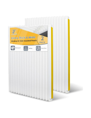 Kit de Paneles Laterales Aislantes Flamorrow 43x30.5 cm Blanco