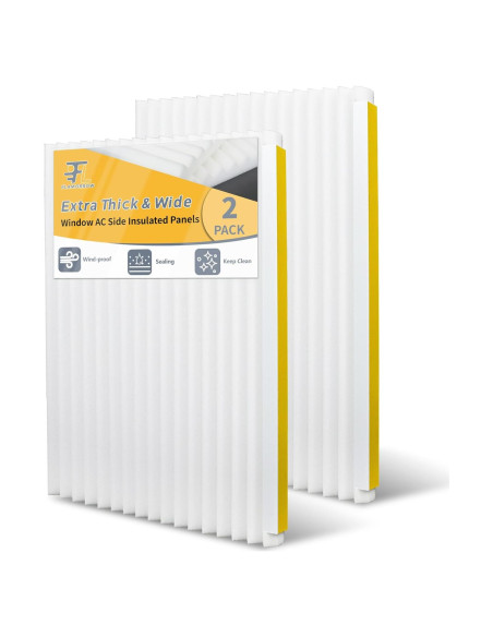 Kit de Paneles Laterales Aislantes Flamorrow 43x30.5 cm Blanco