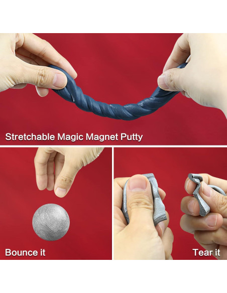 Paquete de 2 Putty Magnético Arfun - Juguete Antiestrés 249g