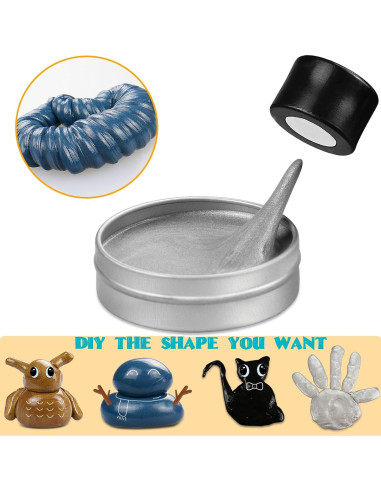 Paquete de 2 Putty Magnético Arfun - Juguete Antiestrés 249g