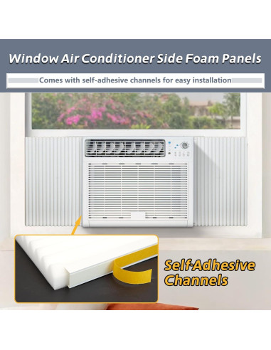 Kit de Paneles Laterales Aislantes Flamorrow 43x30.5 cm Blanco