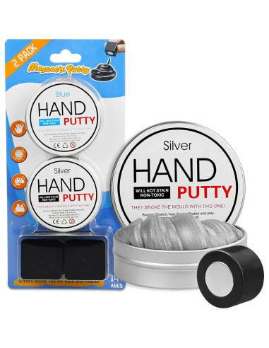 Paquete de 2 Putty Magnético Arfun - Juguete Antiestrés 249g