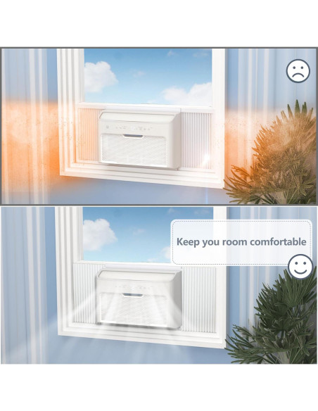 Kit de Paneles Laterales Aislantes Flamorrow 43x30.5 cm Blanco