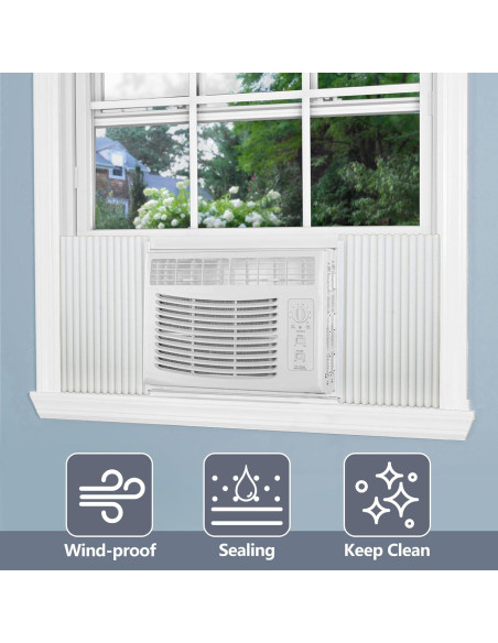 Kit de Paneles Laterales Aislantes Flamorrow 43x30.5 cm Blanco