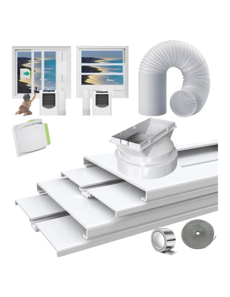 Kit de Ventilación para Aire Acondicionado Portátil Gulrear 66-157cm