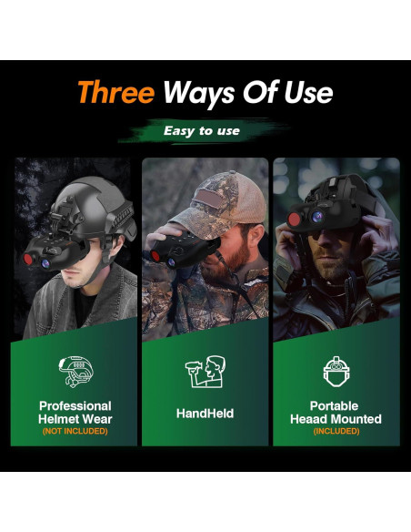 Gafas de Visión Nocturna GTMEDIA N4 Infrarrojas 300m