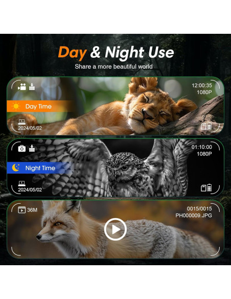 Gafas de Visión Nocturna GTMEDIA N4 Infrarrojas 300m