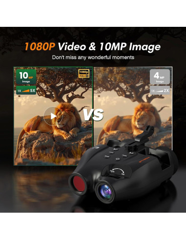 Gafas de Visión Nocturna GTMEDIA N4 Infrarrojas 300m